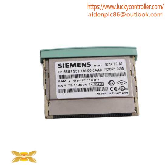 Siemens 6ES7951-1AL00-0AA0 RAM Memory Card for S7-400