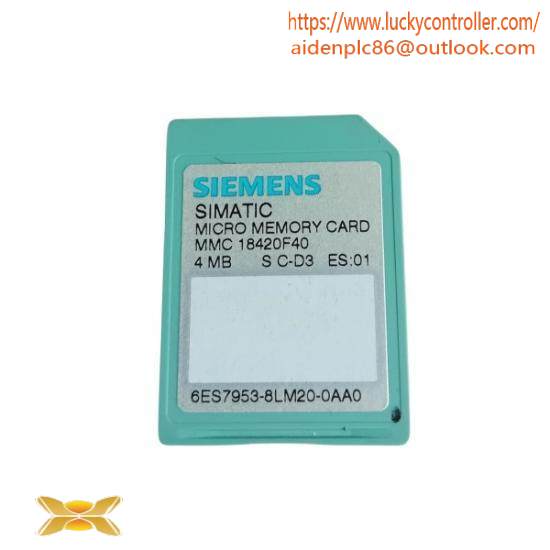Siemens 6ES7 953-8LM20-0AA0  Micro Memory Card