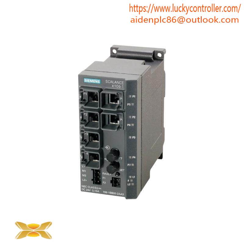 SIEMENS 6GK5106-1BB00-2AA3 Ethernet Switch Scalance