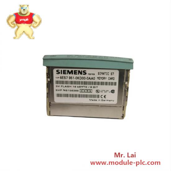 SIEMENS 6ES7951-0KD00-0AA0 Memory Card