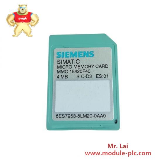 Siemens 6ES7 953-8LM20-0AA0  Micro Memory Card