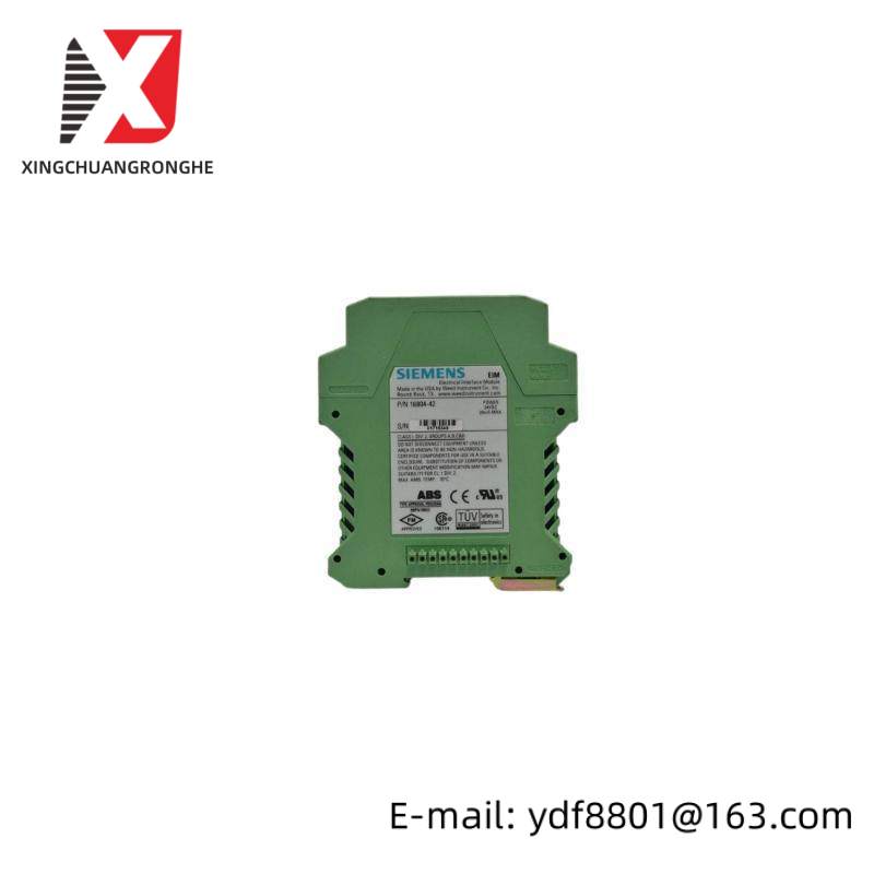 SIEMENS 16804-42 EIM ELECTRICAL INTERFACE MODULE