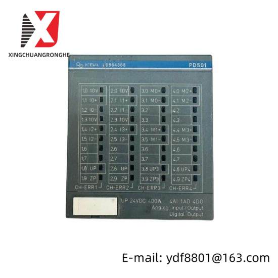 1SAP260100R3001 PD501-4CH  Analog I/O Module  ABB