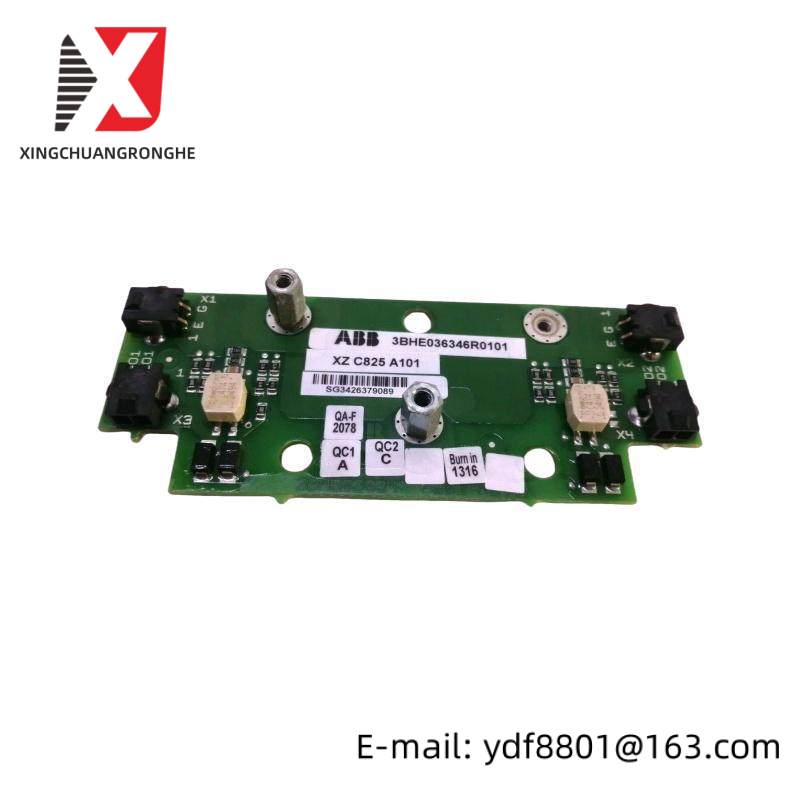 ABB 3BHE036346R0101 PC BOARD