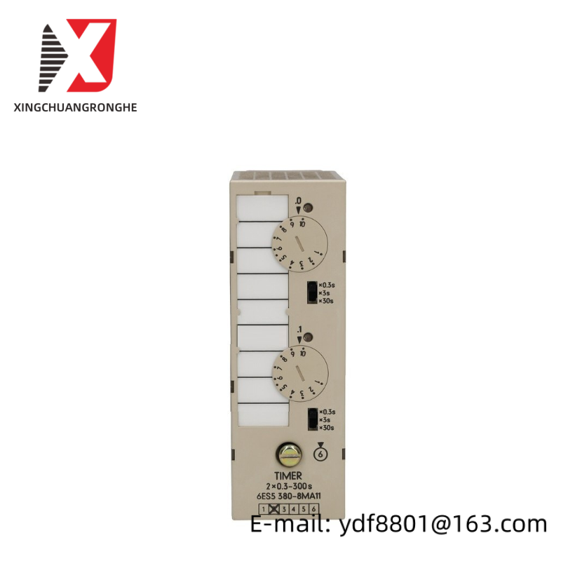 SIEMENS 6ES5380-8MA11 Timer Module