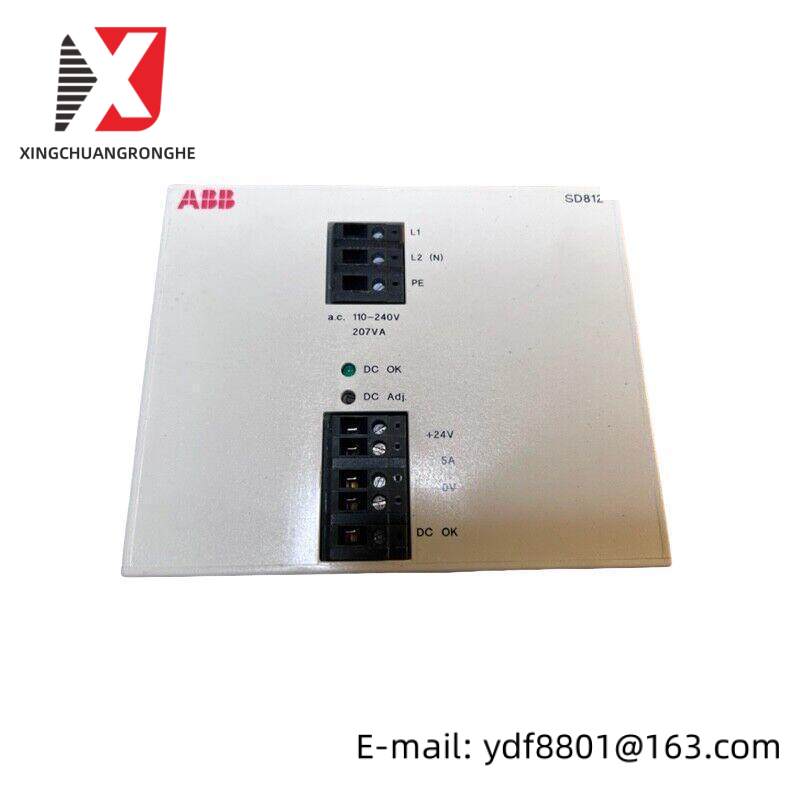 ABB SD812 Power supply module