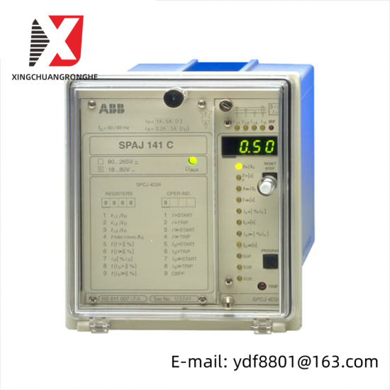 ABB SPAJ 141C RS611007-AA Earth-fault relay