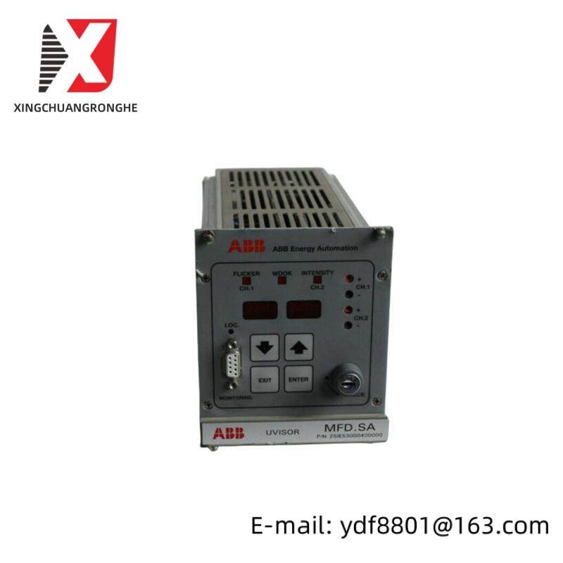 ABB UVISOR MFD.SA ZSIE53000400000 Flame controller