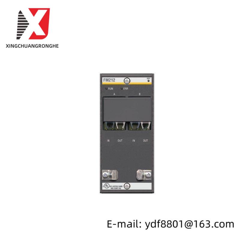 BACHMANN FM212 FASTBUS master module with 2 FO interfaces