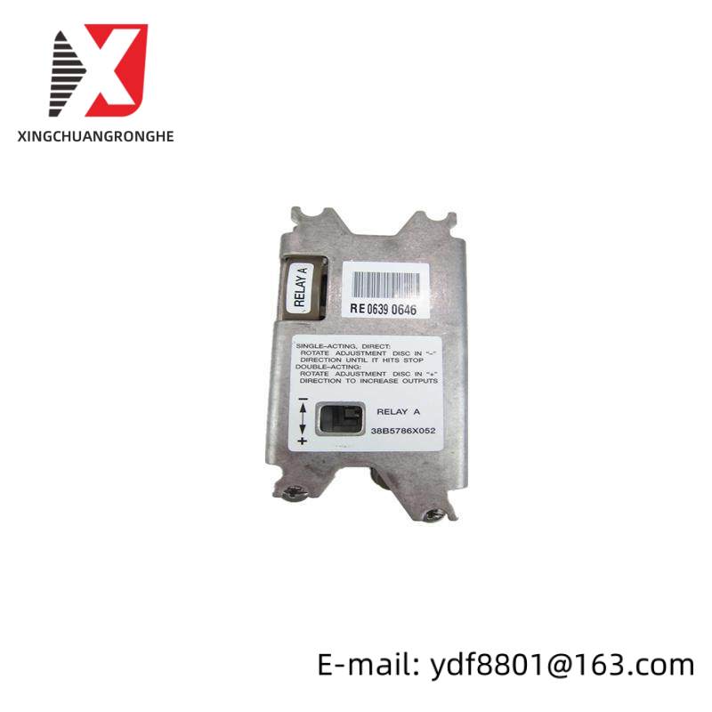 FISHER 38B5786X052 Relay Assembly