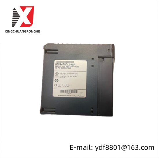 GE FANUC IC694MDL240A 120 Volt AC Input Module