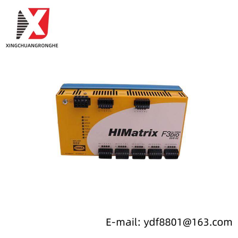 HIMA F3 DIO 20/8 02 F3DIO20/802 Remote I/O Module