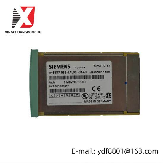 SIEMENS 6ES7952-1AL00-0AA0 RAM MEMORY CARD