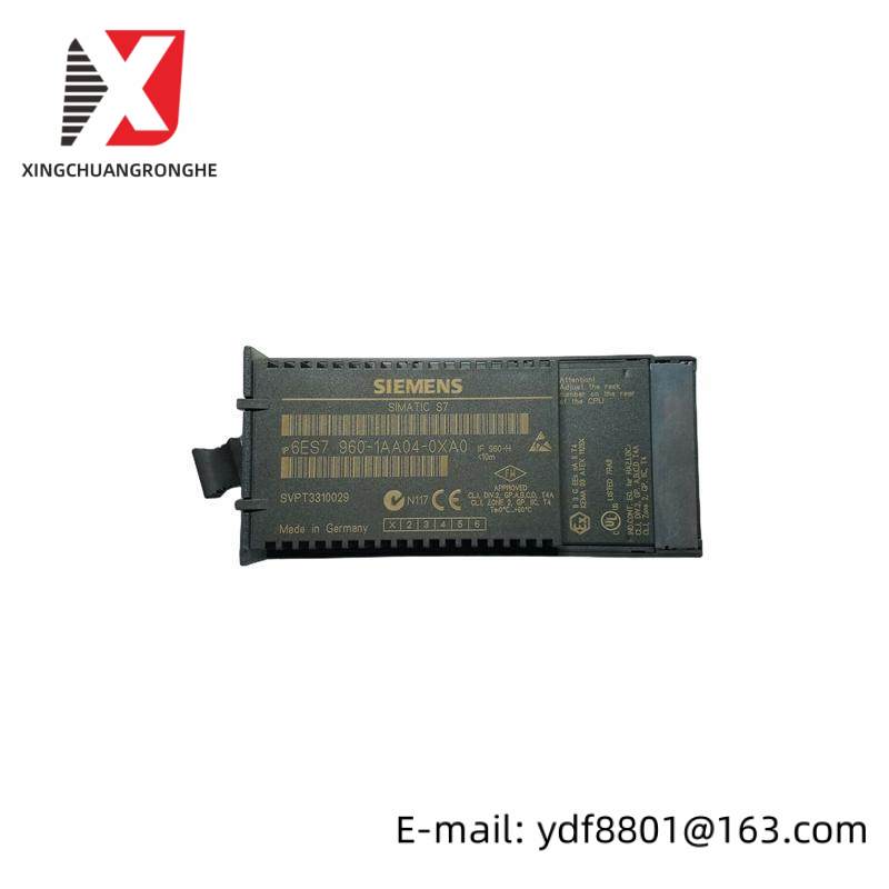 SIEMENS 6ES7960-1AA04-0XA0 SYNCHRONIZATION MODULE