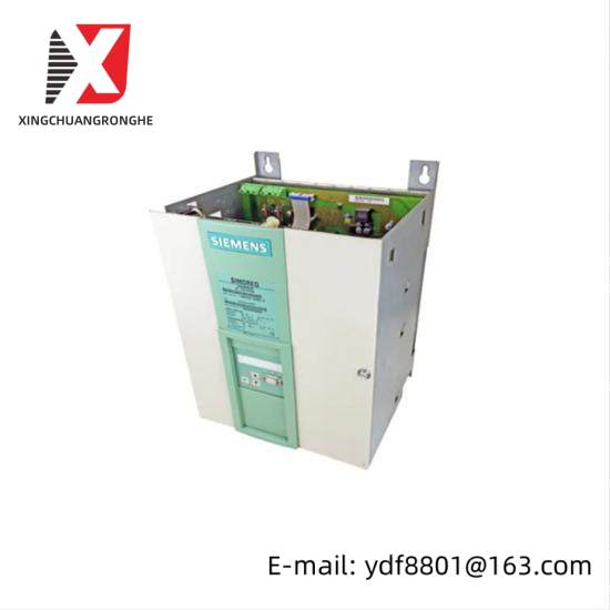 SIEMENS 6RA7018-6DV62-0-Z DC Master rectifier