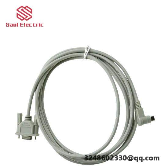 1761-CBL-PM02 8-Pin Mini DIN to 9-Pin D Shell RS232 Cable