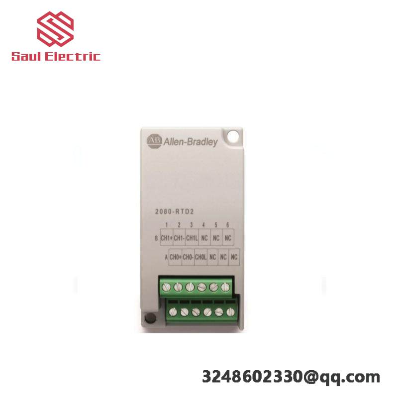 AB 2080-RTD2 Resistance Thermometer Detector Inputs