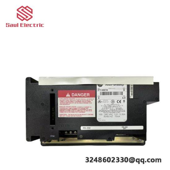 2711-K6C16 PanelView 600 Color/Keypad/RS-232 (DF1)/RS-232 Print AC