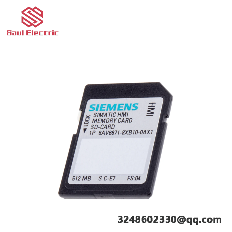 Siemens 6AV6671-8XB10-0AX1 SIMATIC SD memory card