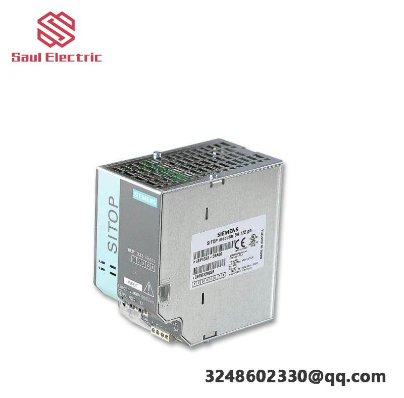 SIEMENS 6EP1 334-3BA00 SITOP Power Supply