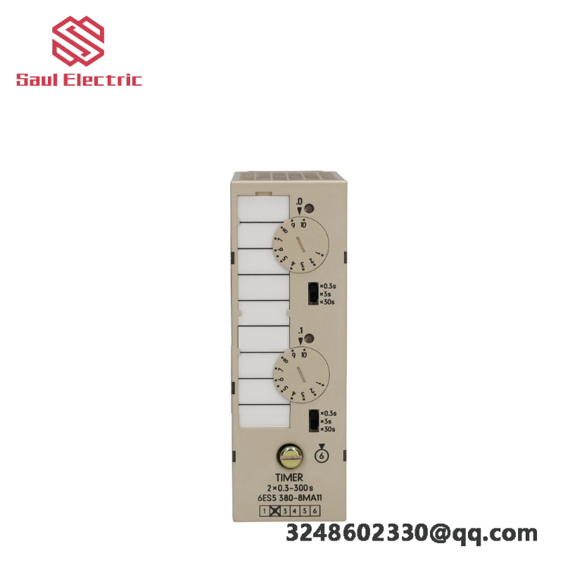 SIEMENS 6ES5380-8MA11 Timer Module