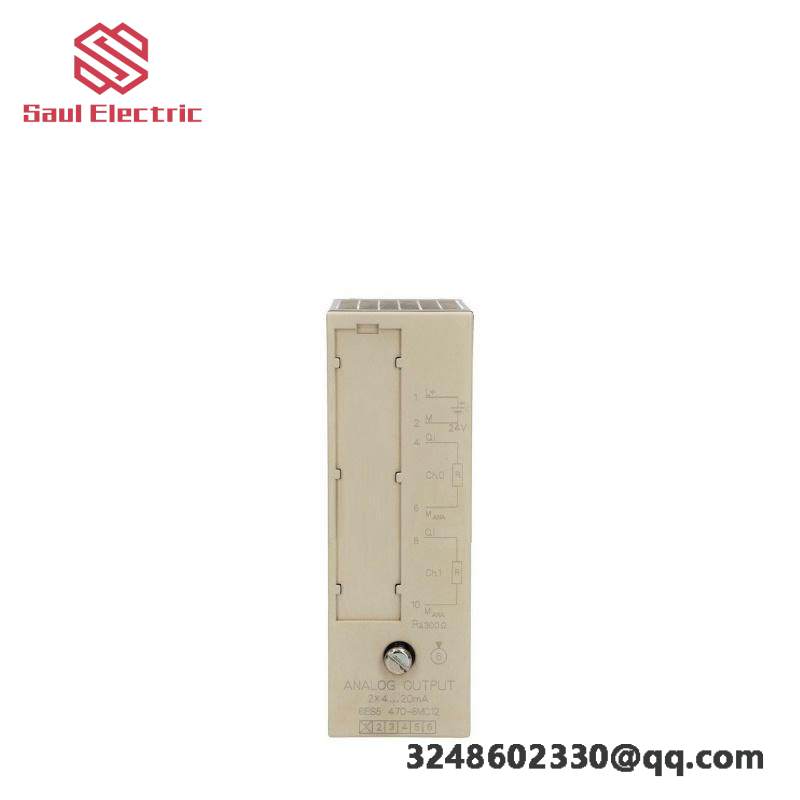 SIEMENS 6ES5470-8MC12 Analog Output Module