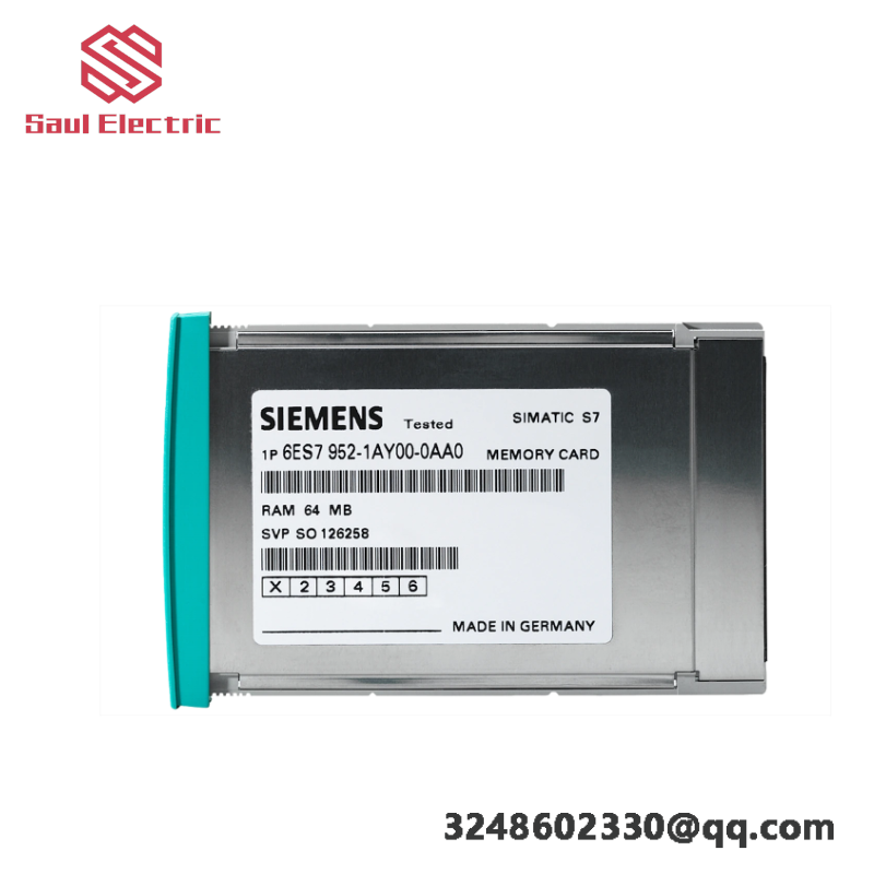 SIEMENS 6ES7952-1AK00-0AA0 RAM Memory Card