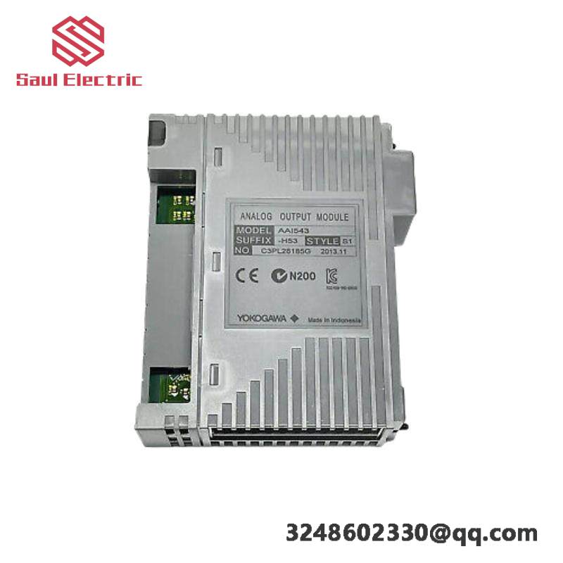 YOKOGAWA AAI543-H53 S1 ANALOG INPUT MODULE