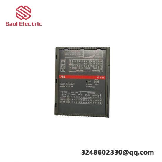 ABB 07AI91 WTAI91 GJR5251600R4202 Analog I/O Module