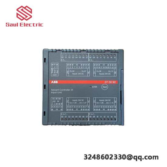 ABB 07DI92 WT92 GJR5252400R4101 Digital I/O module