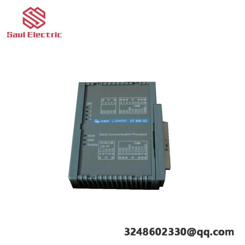 ABB 07MK92 GJR5253300R3161 communications processor