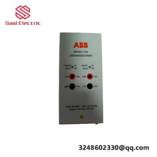 ABB 2VAA008281R001  Power Supply