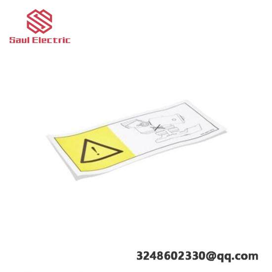 ABB 3HAC020611-001 Warning label robotic parts