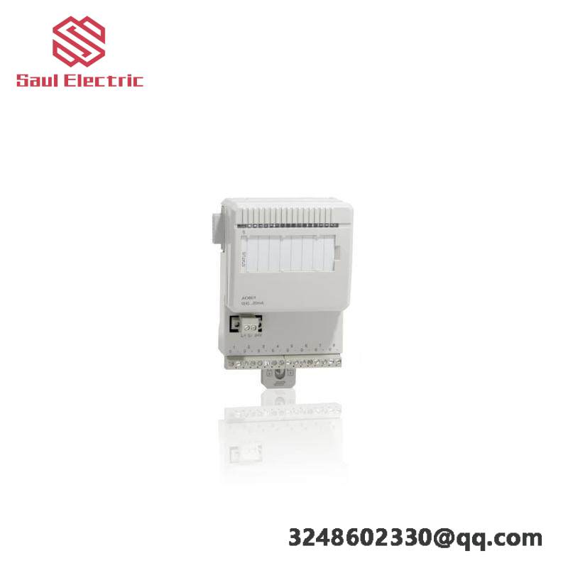 ABB AO801 3BSE020514R1 AO801 Analog output 8 ch