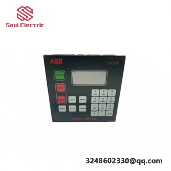 ABB CMA112 Diesel Control Display Panel