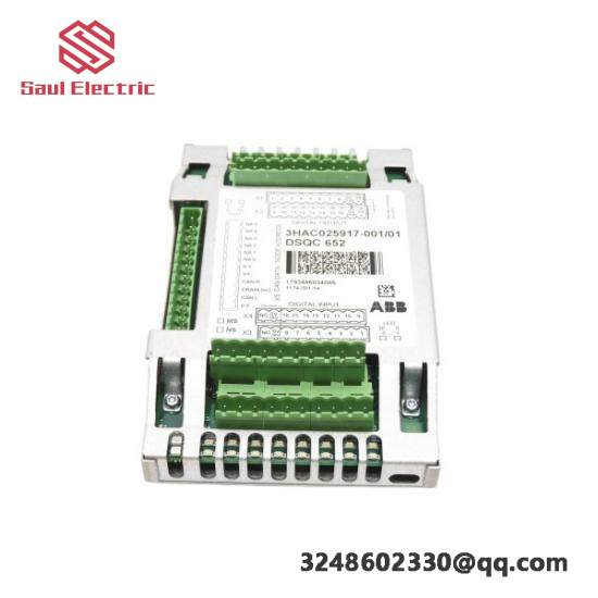 ABB DSQC652 3HAC025917-001/01 I/O Unit