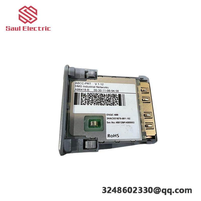 ABB DSQC688 ProfiNet Board