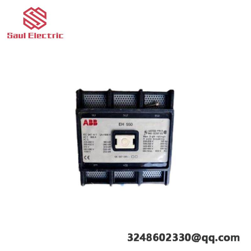 ABB EH550G 3P CONT.110VDC W/RECT.120V