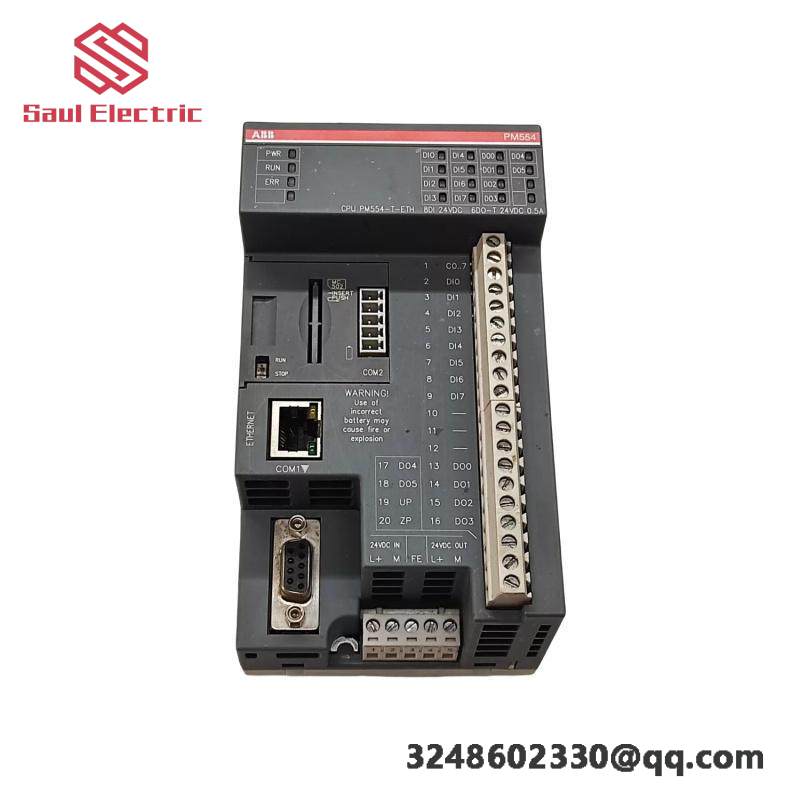 ABB PM554-T-ETH A0 PLC Automation CPU