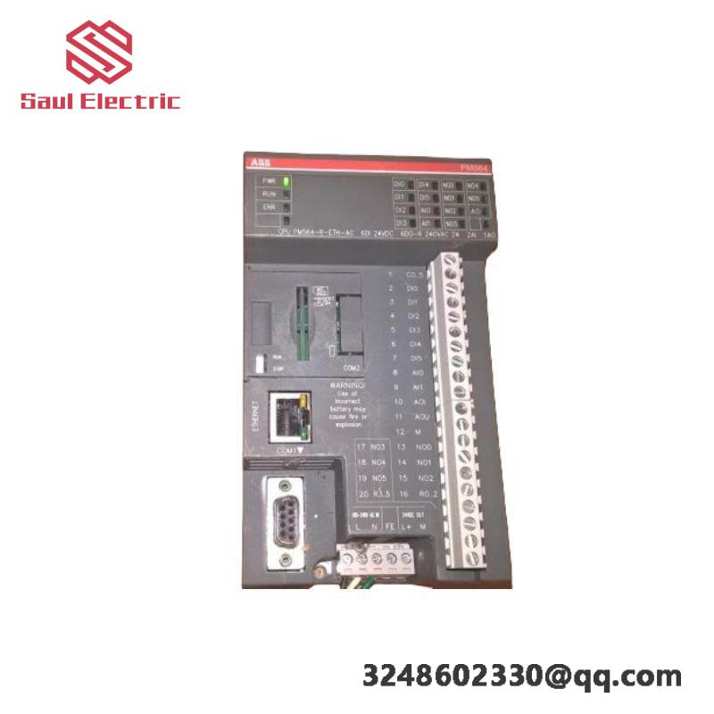 ABB PM564-R-ETH A0 PLC Central Processing Unit