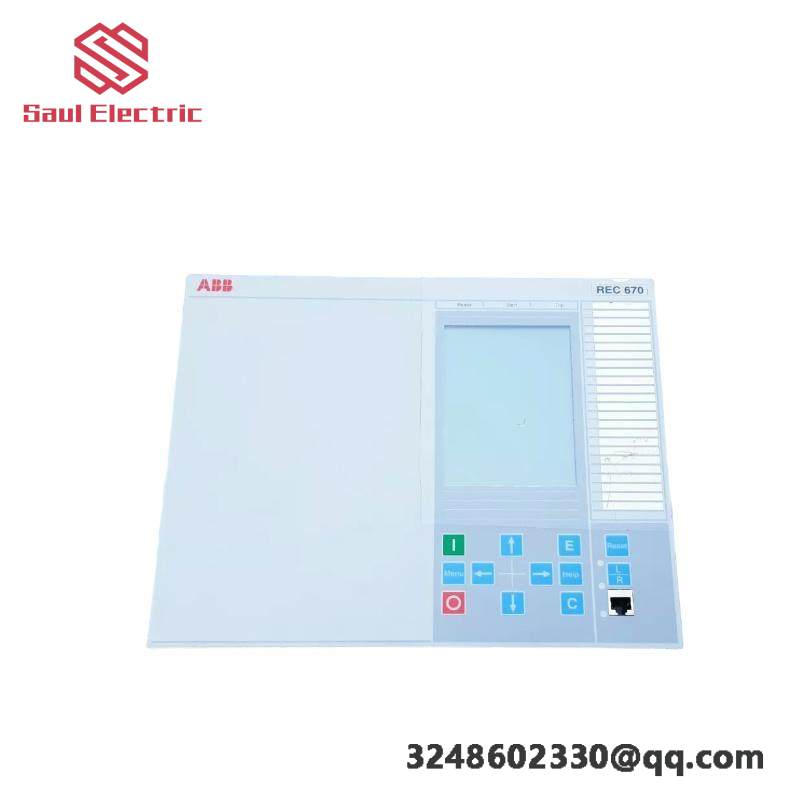 ABB REC670 1MRK000008-NB Rec670 Bay Control Display