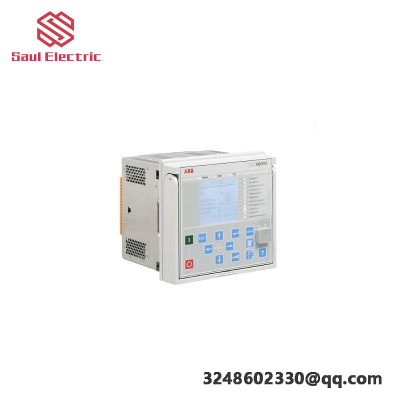 ABB REF615-C dedicated feeder relay perfectly aligned