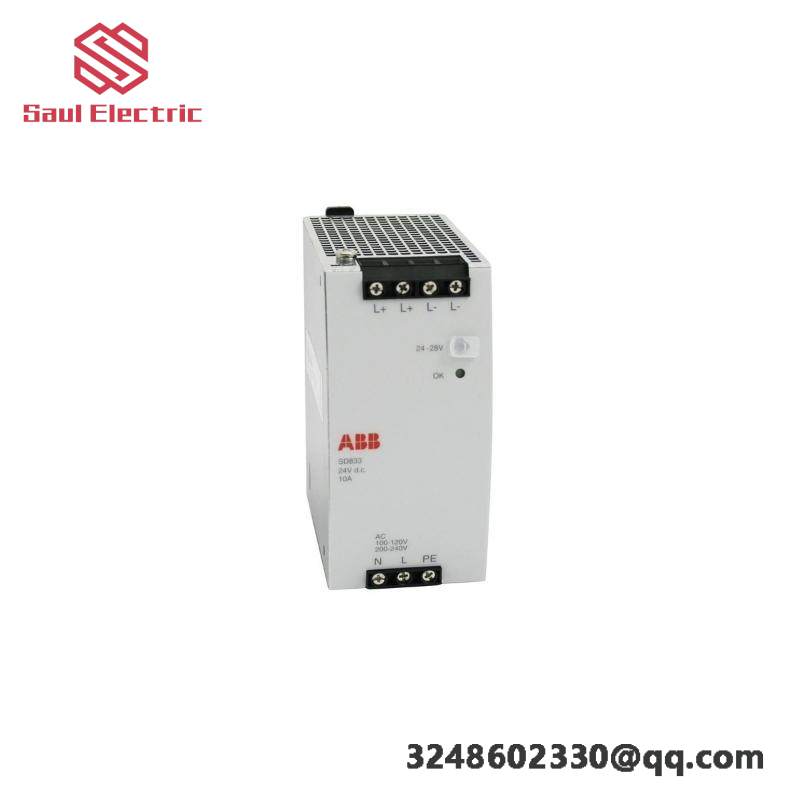 ABB SD833 800xA Series Power Supply