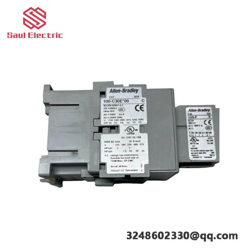 Allen Bradley 100-C30E*00 CONTACTOR RELAY