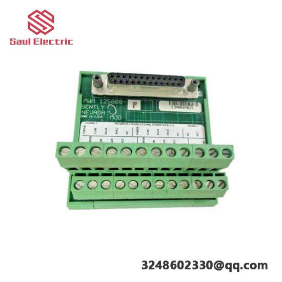 BENTLY NEVADA 125808-02A Terminal Block Board