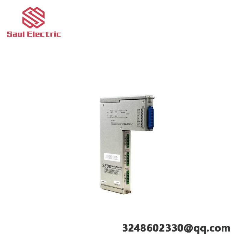 BENTLY NEVADA 3500/61 136711-02 3500/61 I/O Module with Internal Barriers and Internal Terminations