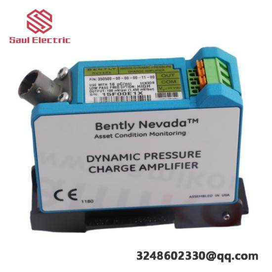 Bently Nevada 350500-00-00-00-11-00 Dynamic Pressure Charge Amplifier