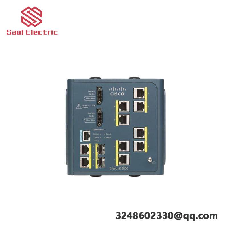 CISCO IE-3000-8TC INDUSTRIAL ETHERNET SWITCH