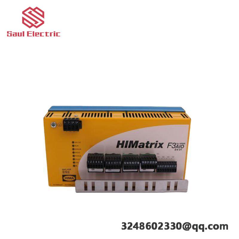 HIMA F3 AIO 8/4 01 F3AIO8/401 HIMatrix Safety-Related Controller