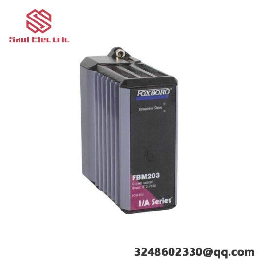 FBM203 P0914SV  Input Module  Foxboro